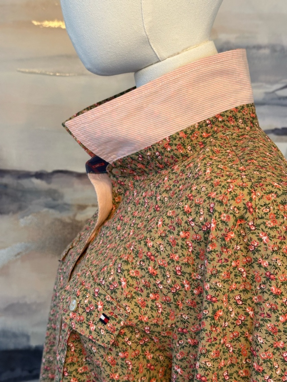 Tommy Hilfiger Floral Button-Down Shirt - Vintage Preppy Cottagecore Boho
(XL) - Picture 2 of 16